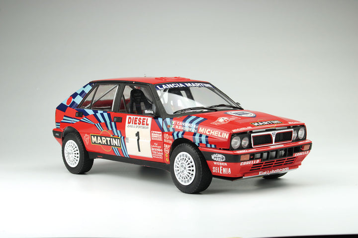 【再販】1/12 ランチア デルタ HF インテグラーレ 16V  1989 サンレモラリー（日本語対訳補足説明書付属）