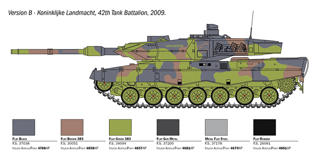 【再販】1/35 NATO軍 レオパルト 2A6