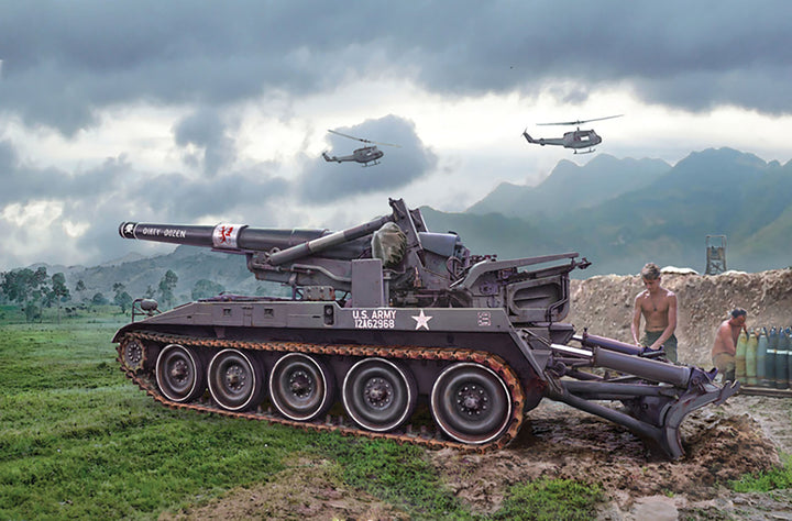 【再販】1/35 アメリカ軍 M110 203mm 自走榴弾砲