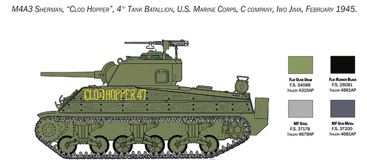 1/35 WW.II アメリカ軍 M4A2 シャーマン 太平洋戦線