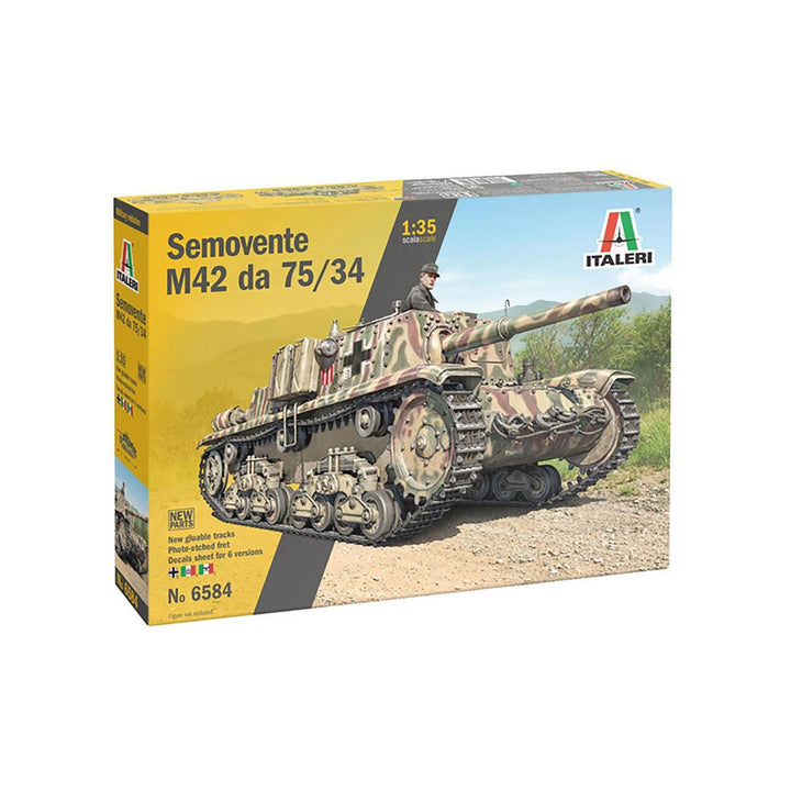 1/35 WW.II イタリア軍 自走砲 セモベンテ M42 da 75/34