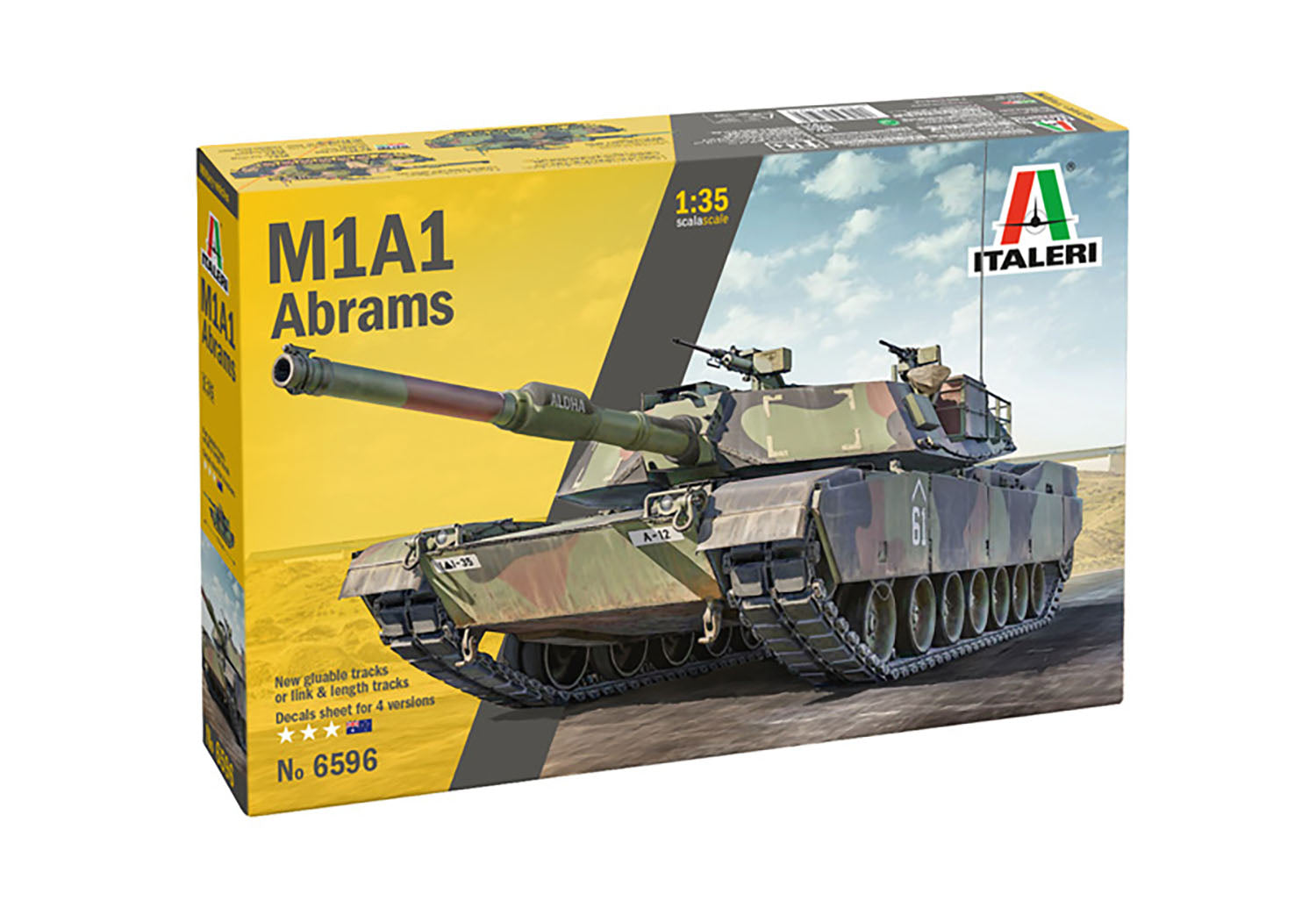 再販】1/35 アメリカ軍 M1A1 エイブラムス戦車 – SOOTANG HOBBY