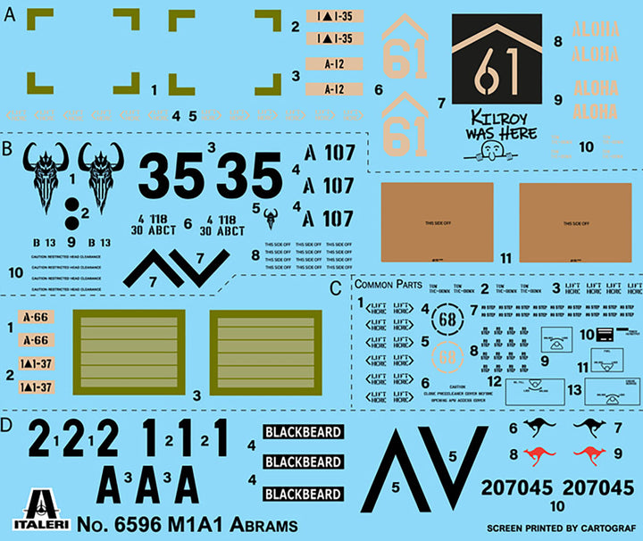 【再販】1/35 アメリカ軍 M1A1 エイブラムス戦車