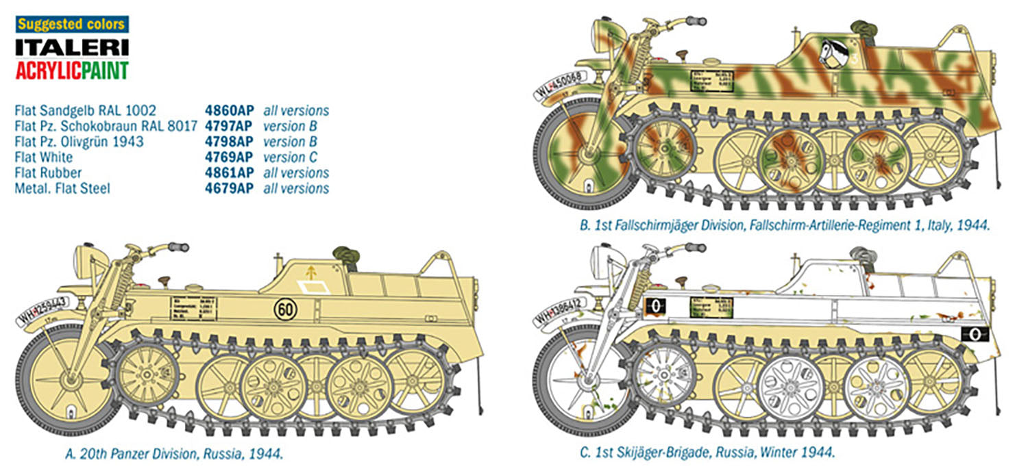 再販】1/9 WW.II ドイツ軍 ケッテンクラート – SOOTANG HOBBY
