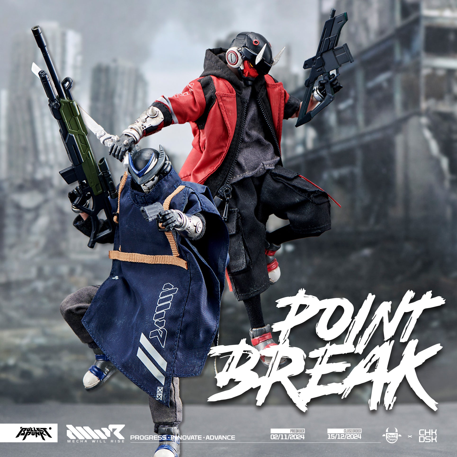 Devil Toys POINT BREAK DXIII 1/12スケール DXIII(Point Break Version) Action Figure 1/12スケール – SOOTANG HOBBY