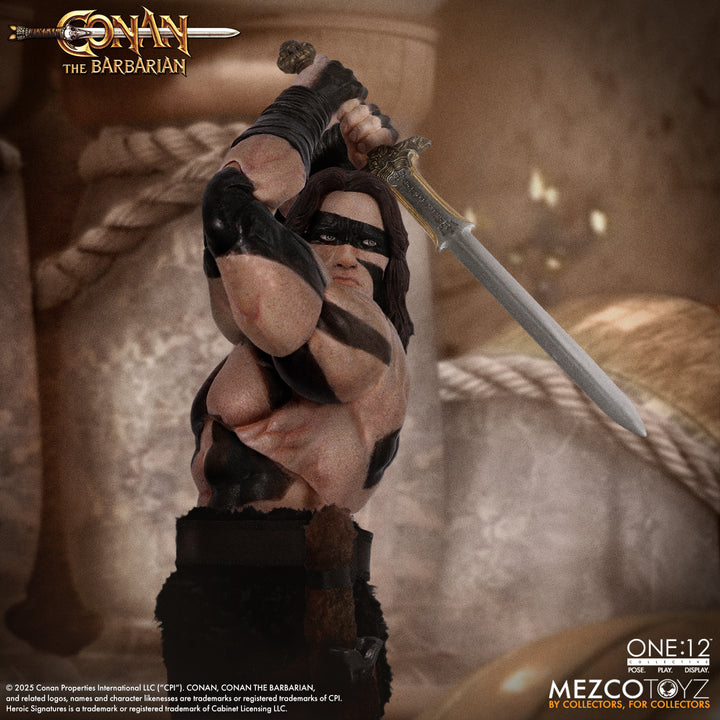 ワン12コレクティブ/ コナン・ザ・グレート アクションフィギュア ウォーペイント エディション 1/12スケール