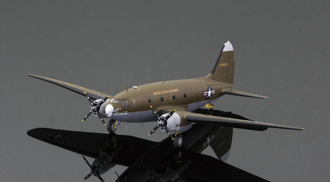 1/144 アメリカ空軍 C-46D 輸送機 第437輸送航空団