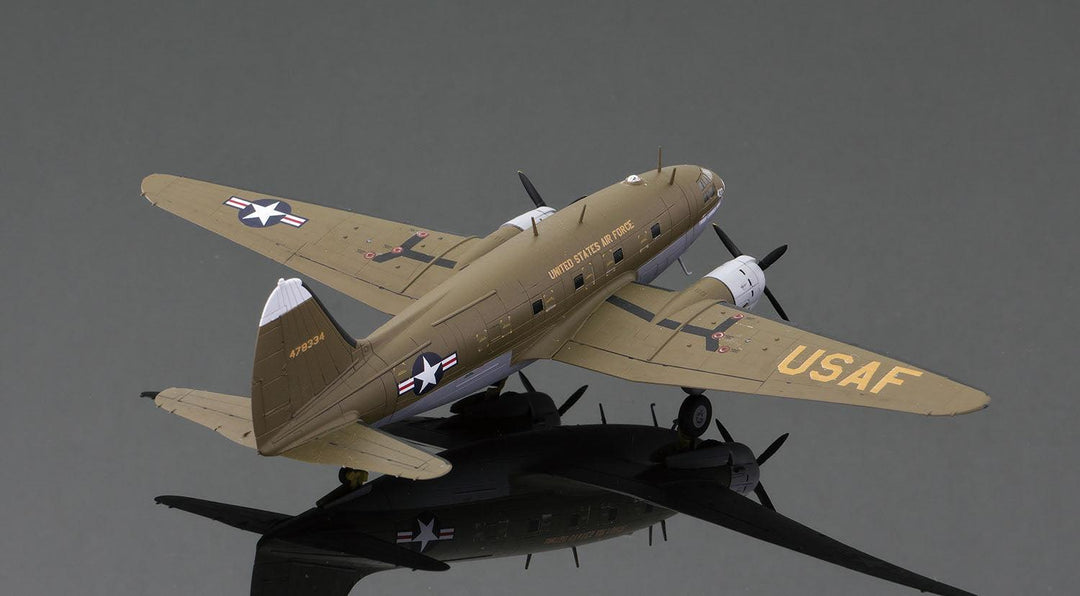 1/144 アメリカ空軍 C-46D 輸送機 第437輸送航空団