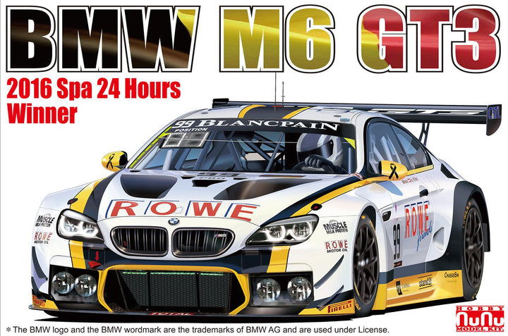 【再販】1/24 レーシングシリーズ BMW M6 GT3 2016 スパ24時間レース ウィナー
