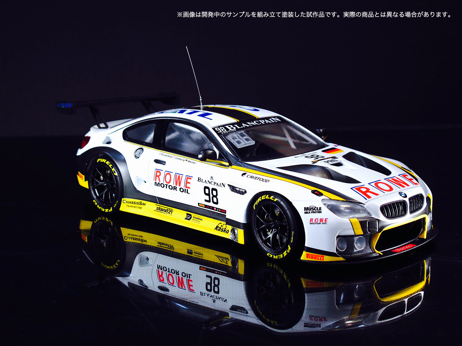 プラッツ/nunu 1/24 BMW M6 GT3 2018 マカオGP ウィナー