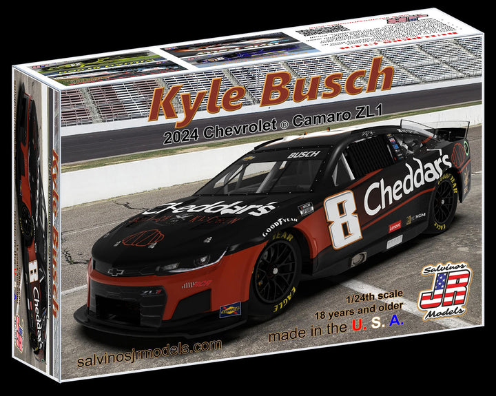 1/24 カイル・ブッシュ #8 チェダース シボレー カマロ ZL1 NASCAR 2024