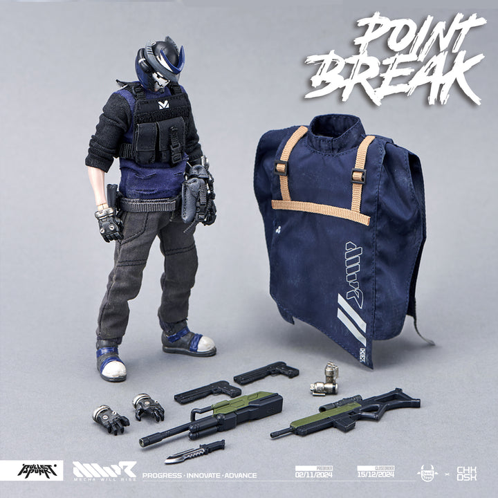 Carbine(Point Break Version)  Action Figure 1/12スケール