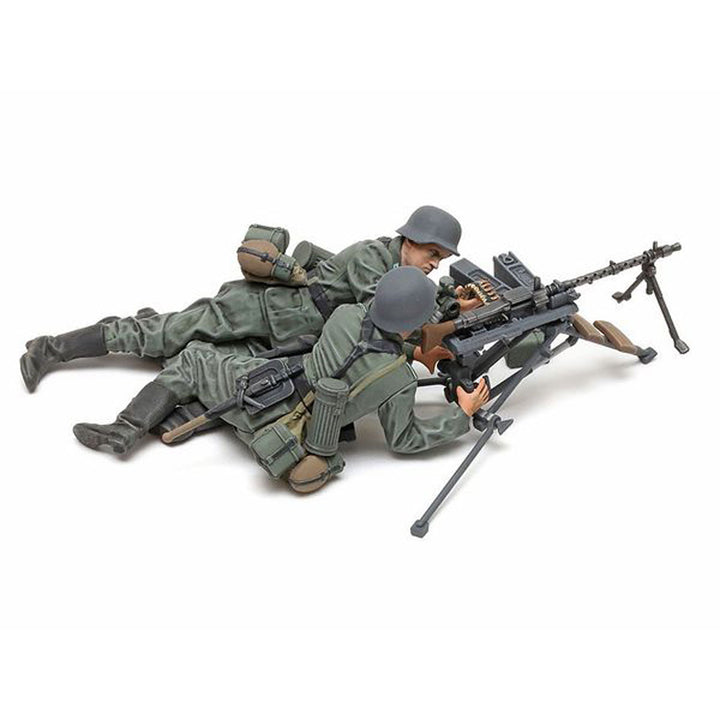 1/35 ミリタリーミニチュア ドイツ機関銃チーム (大戦中期)