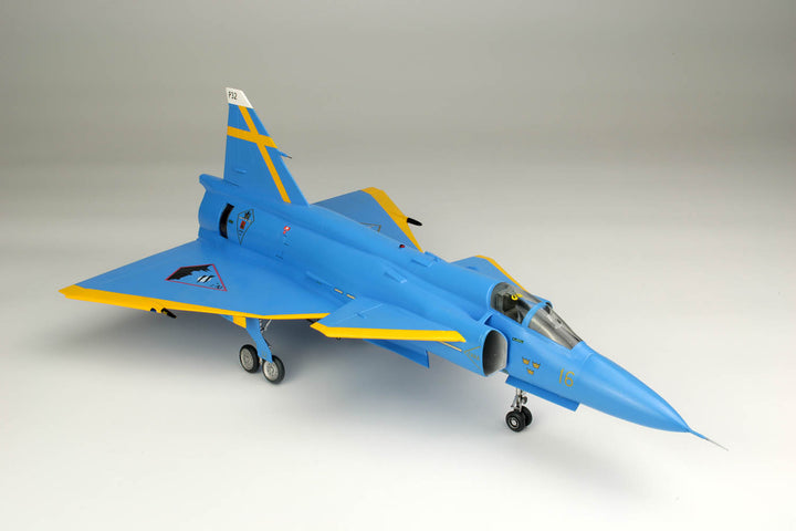 1/48 スウェーデン空軍 JA37 ヤクトビゲン "ブルーピーター" スウェーデン空軍75周年記念塗装機
