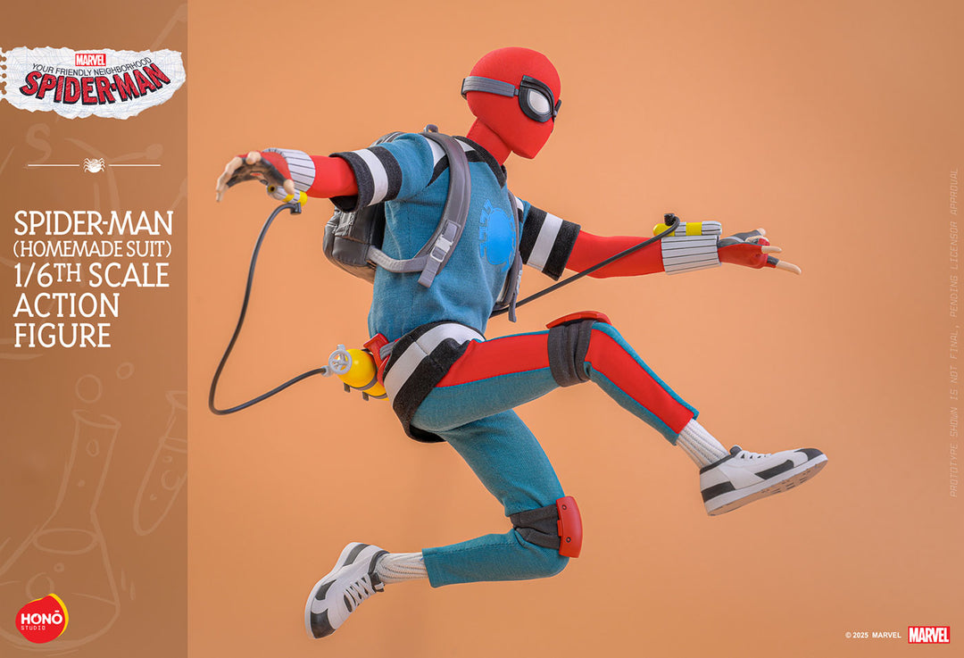 炎スタジオ スパイダーマン（ホームメイド・スーツ） 1/6スケール