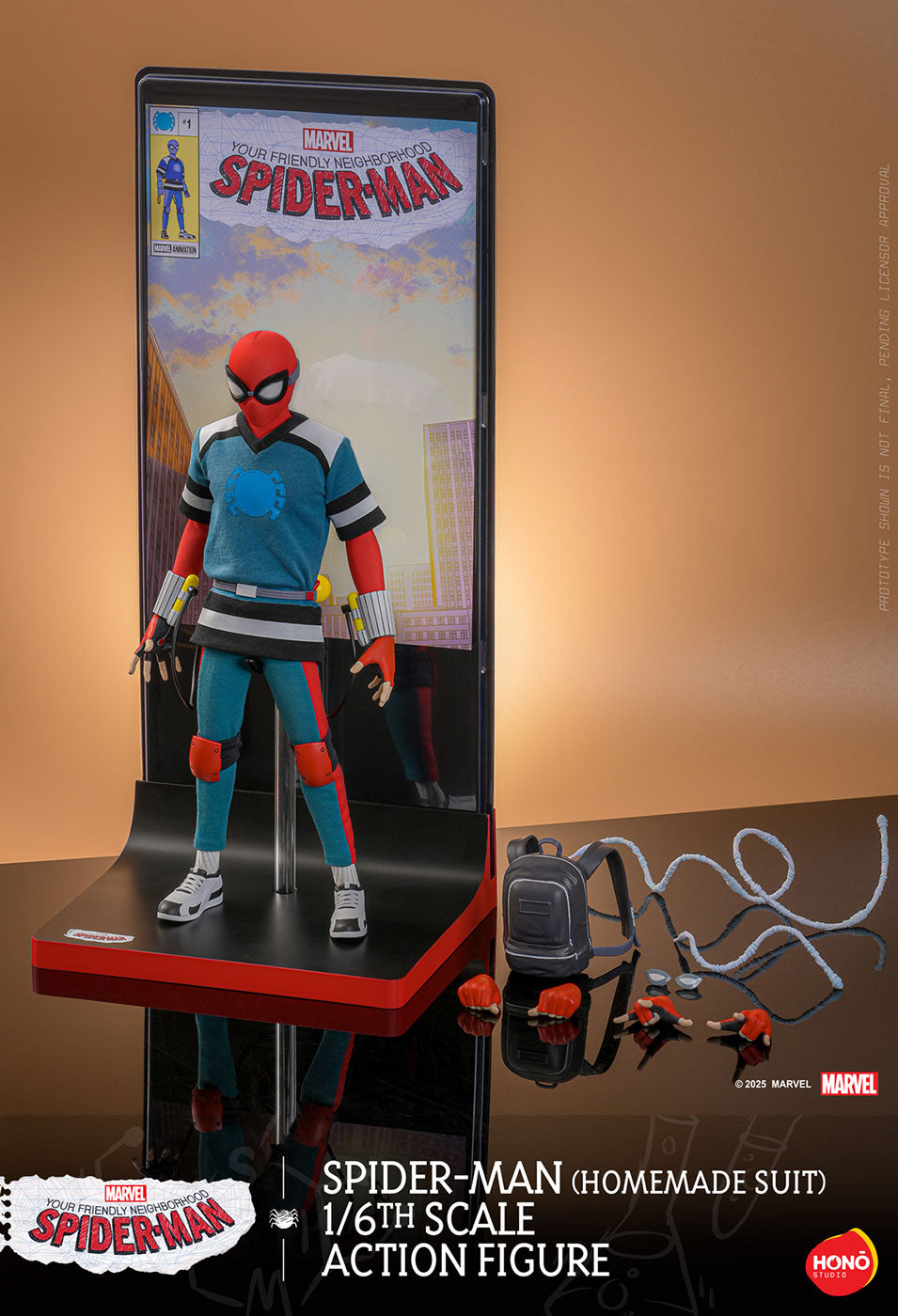 炎スタジオ スパイダーマン（ホームメイド・スーツ） 1/6スケール