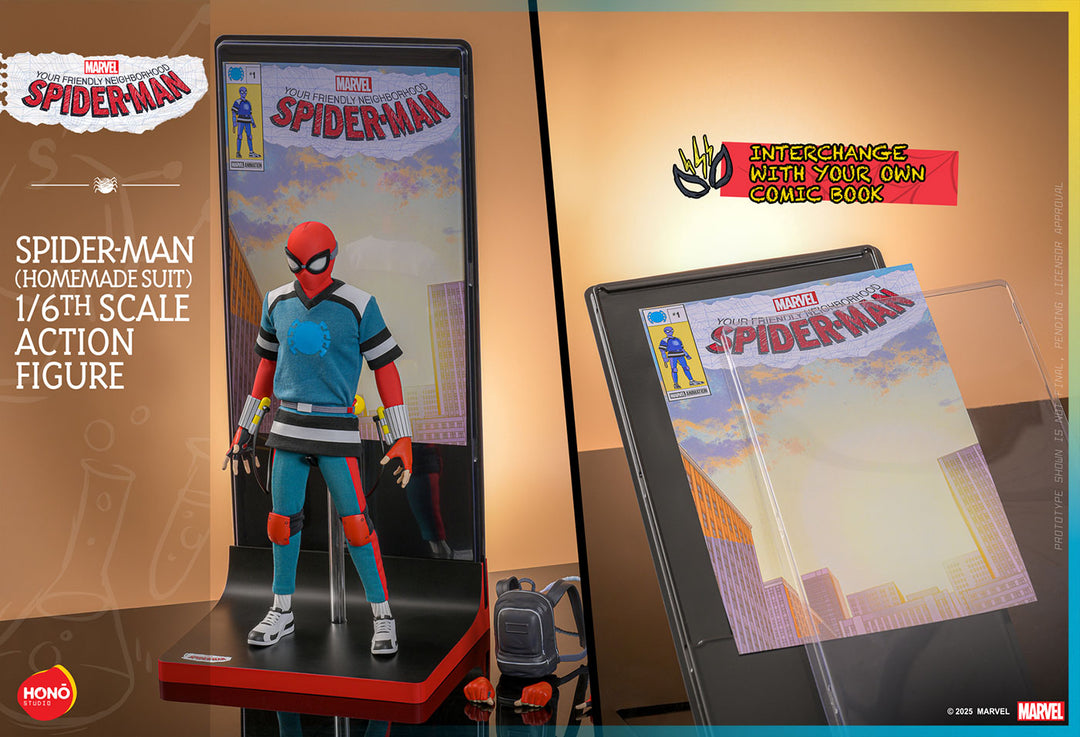 炎スタジオ スパイダーマン（ホームメイド・スーツ） 1/6スケール