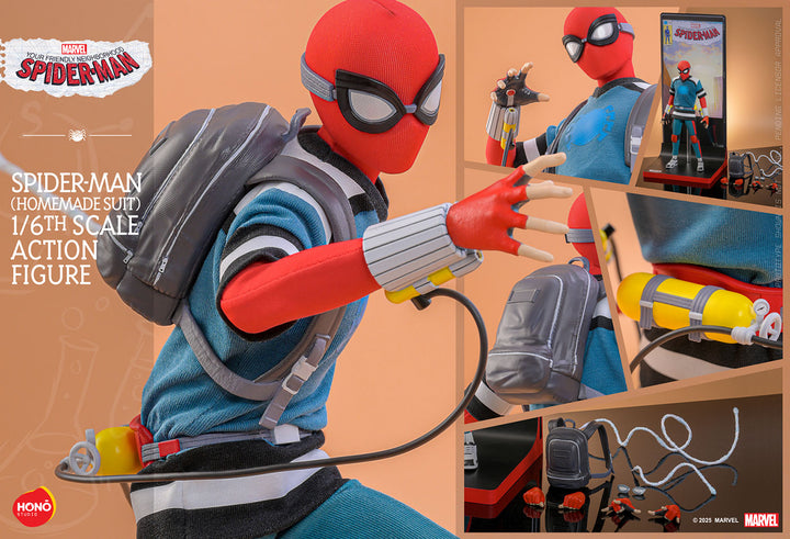 炎スタジオ スパイダーマン（ホームメイド・スーツ） 1/6スケール