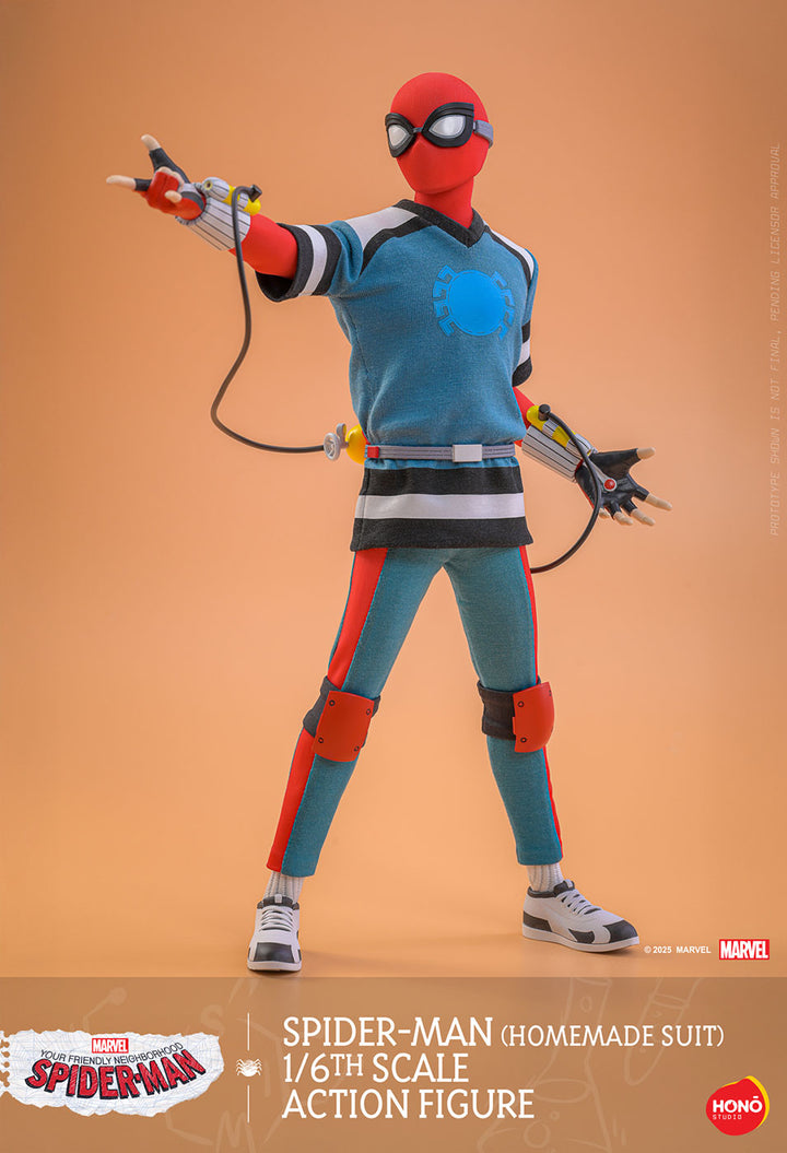 炎スタジオ スパイダーマン（ホームメイド・スーツ） 1/6スケール