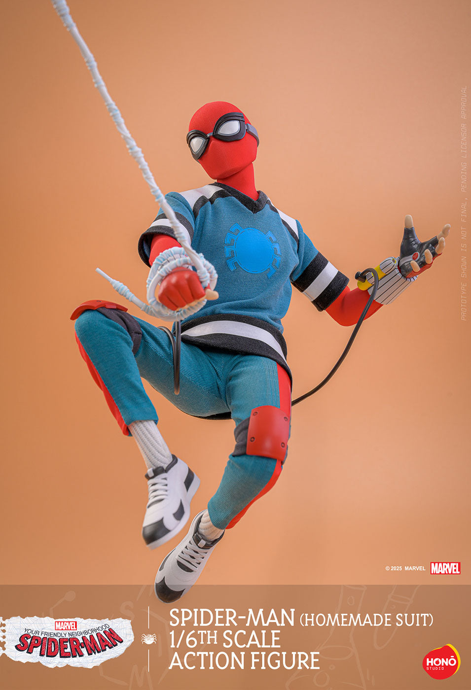 炎スタジオ スパイダーマン（ホームメイド・スーツ） 1/6スケール