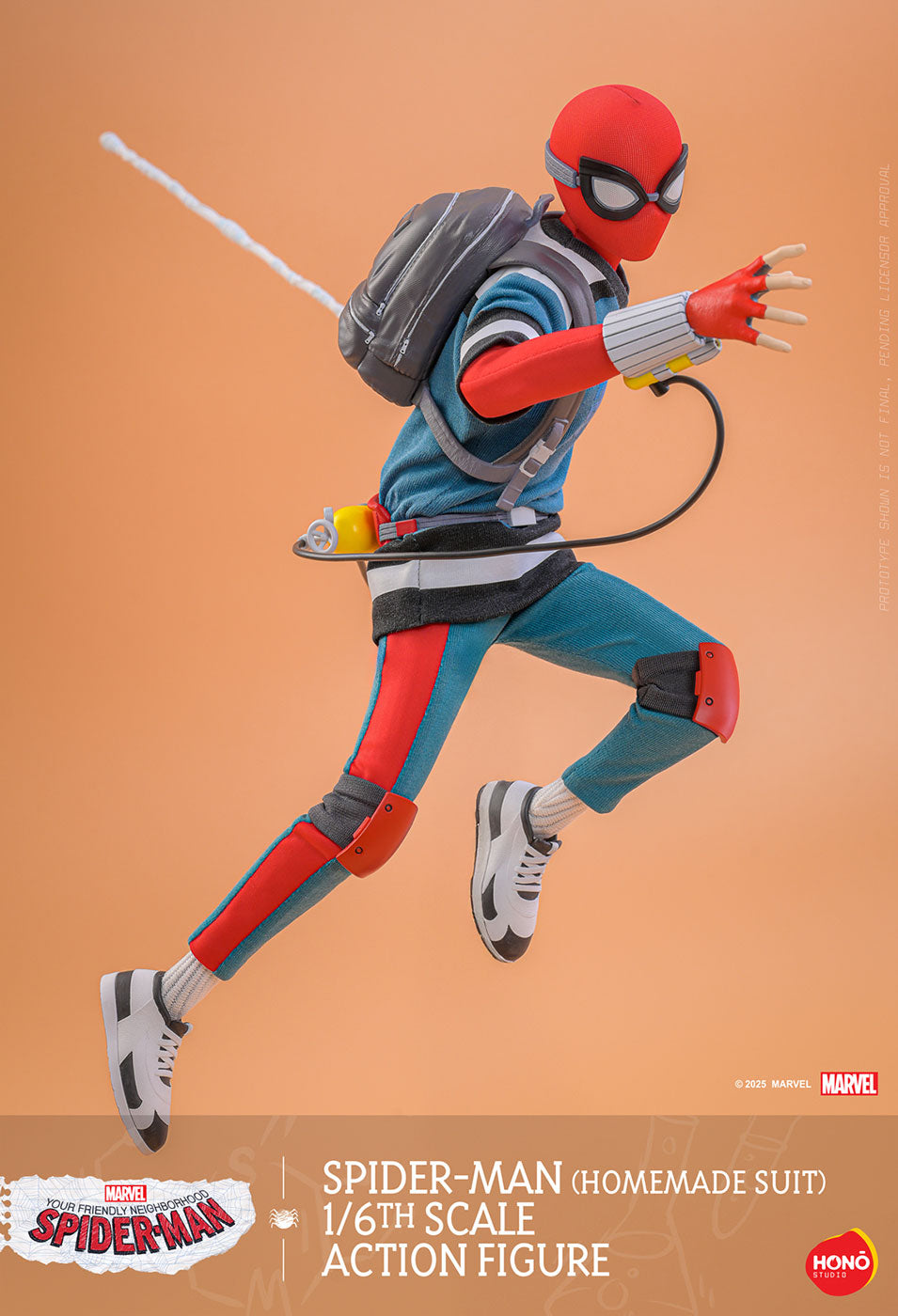 【開封品】炎スタジオ スパイダーマン 炎スタジオ スパイダーマン(シンビオートスーツ) 1/6スケール