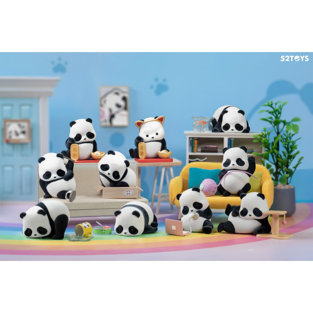 CuZoo Panda パンダ 大熊猫 キューズーキュービックルームフィギュア white-ALL_1024x1024.jpg?v=