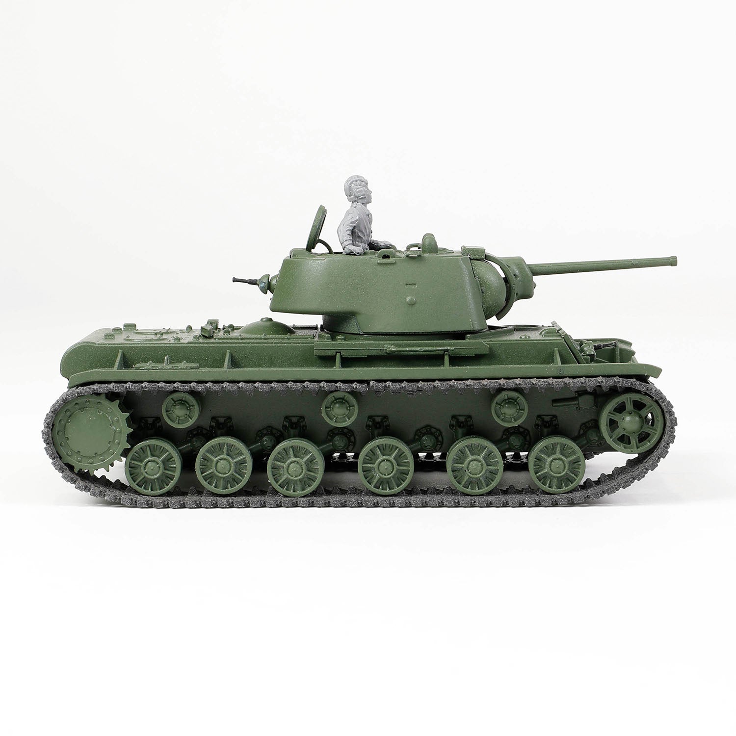1/72 WW.II ソビエト軍 重戦車 KV-1 1942年型 鋳造砲塔 1942年 西部