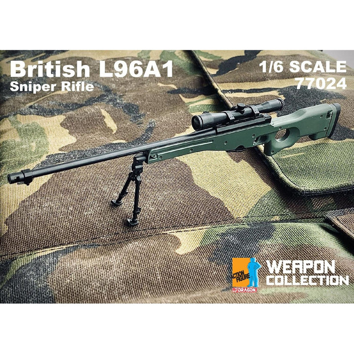 DRAGON(ドラゴン) イギリス軍 L96A1 スナイパーライフル 完成品 1/6スケール 塗装済みスケール模型完成品