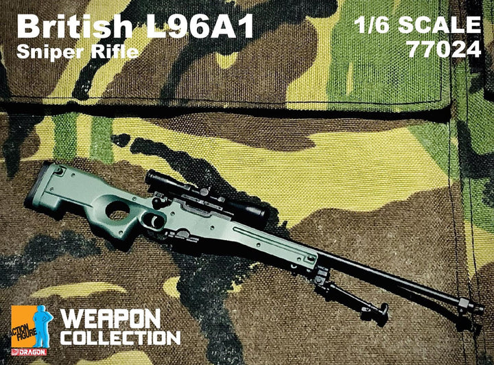 DRAGON(ドラゴン) イギリス軍 L96A1 スナイパーライフル 完成品 1/6スケール 塗装済みスケール模型完成品