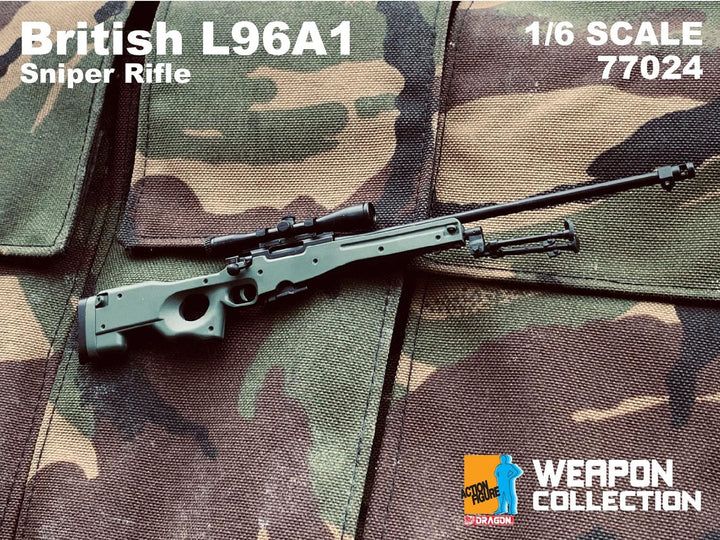 DRAGON(ドラゴン) イギリス軍 L96A1 スナイパーライフル 完成品 1/6スケール 塗装済みスケール模型完成品