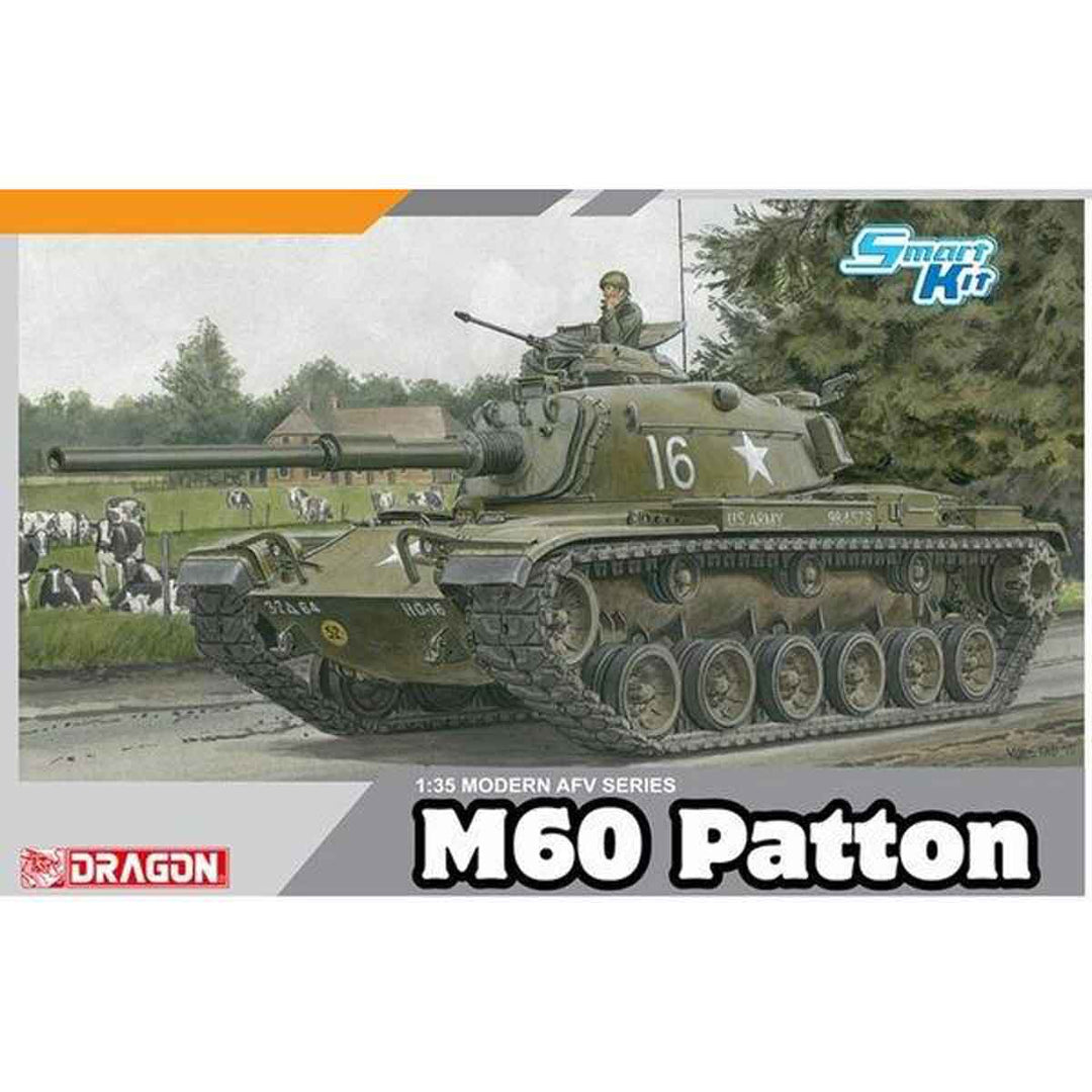 DRAGON(ドラゴン) アメリカ陸軍 M60 パットン 1/35スケール 未塗装組立キット