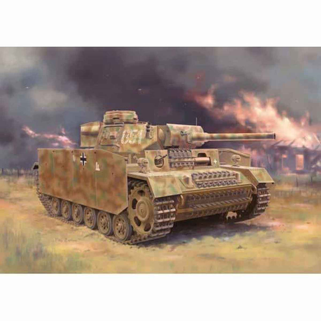 DRAGON(ドラゴン) WW.II ドイツ軍 III号戦車 (FI) M型 火炎放射戦車 w/シュルツェン 1/35スケール 未塗装組立キット