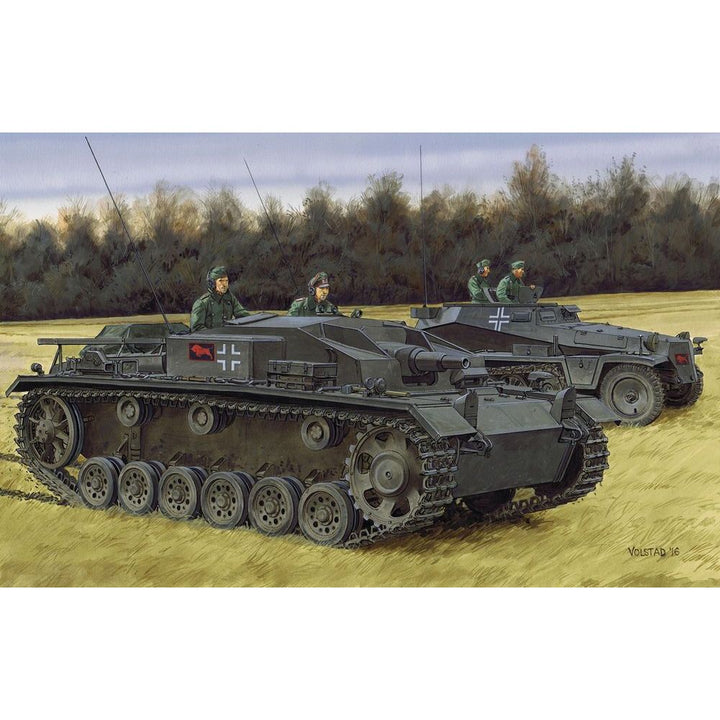 DRAGON(ドラゴン) ＷＷ.II ドイツ軍 III号突撃砲E型/NEOスマートキット 1/35スケール 未塗装組立キット