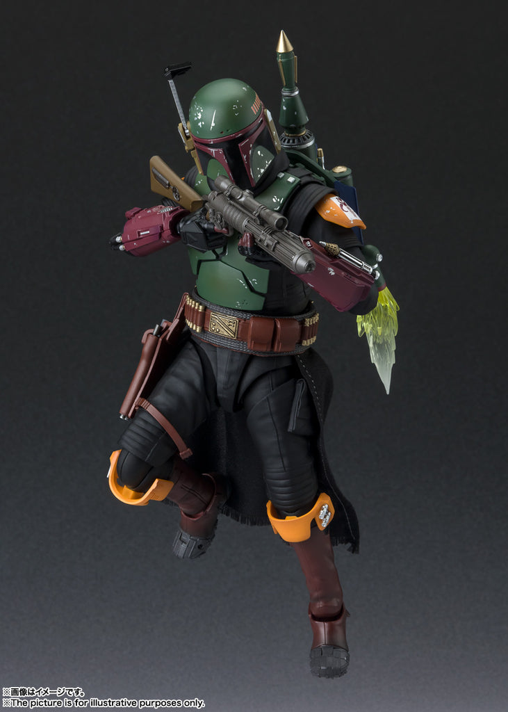 S.H.Figuarts  ボバ・フェット (STAR WARS: The Book of Boba Fett) S.H.Figuarts（真骨彫製法） 塗装済み可動フィギュア