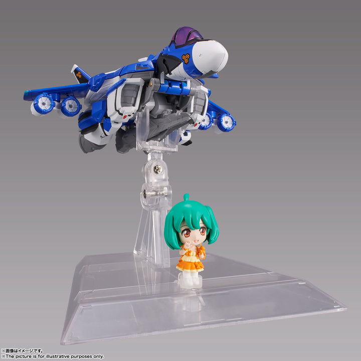 TINY SESSION VF-25G メサイアバルキリー(ミシェル機) with ランカ
