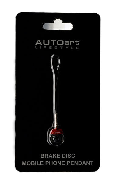 AUTOart(オートアート) ブレーキディスク モバイルフォン ペンダント (レッドキャリパー)雑貨