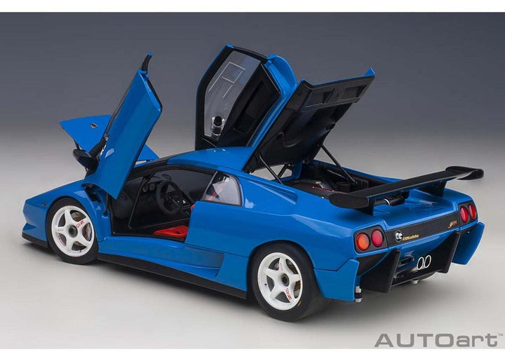 AUTOart(オートアート) ランボルギーニ ディアブロ SV-R （BLU LE MANS／ブルー） 1/18スケール 塗装済みミニカー