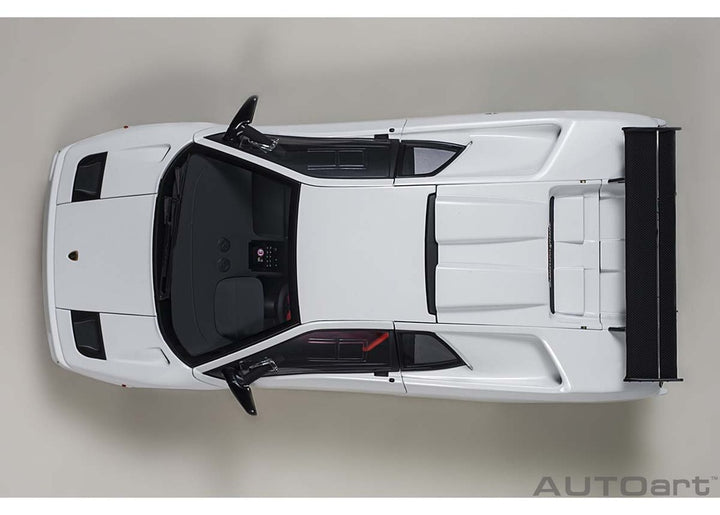 AUTOart(オートアート) ランボルギーニ ディアブロ SV-R （IMPACT WHITE／ホワイト） 1/18スケール 塗装済みミニカー