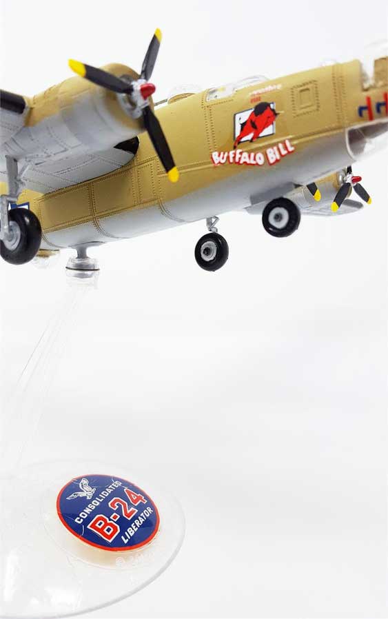 Atlantis Models(アトランティスモデル) WW.II アメリカ軍 B-24J リベレーター "バッファロービル" 1/92スケール 未塗装組立キット