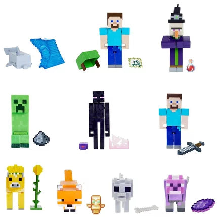 MATTEL(マテル) マインクラフト ベーシックフィギュア Kアソート 塗装