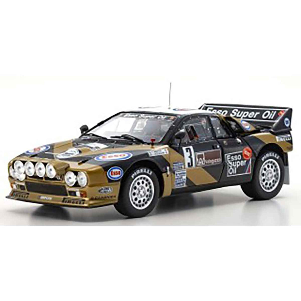 京商(KYOSHO) ランチア ラリー 037 1985 タルガ・フローリオ #3 KYOSHOオリジナル 1/18スケール 塗装済みミニカー