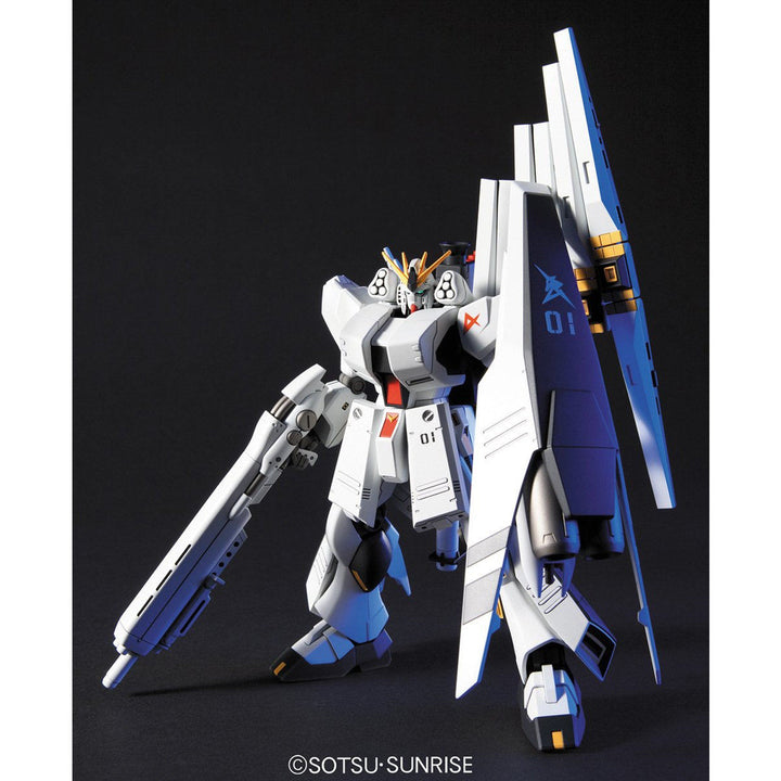 HGUC νガンダム(ヘビー・ウェポン・システム装備型) 1/144スケール
