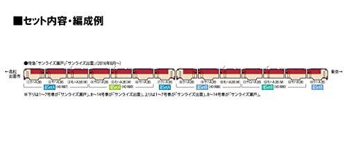 HO-9088 285系特急寝台電車(サンライズエクスプレス)基本セットＢ(４両)