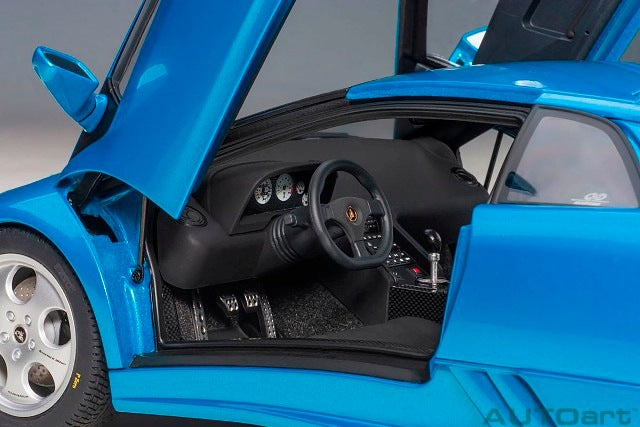AUTOart(オートアート) ランボルギーニ ディアブロ SE30 （BLU SIRENA／メタリック・ブルー） 1/18スケール 塗装済みミニカー