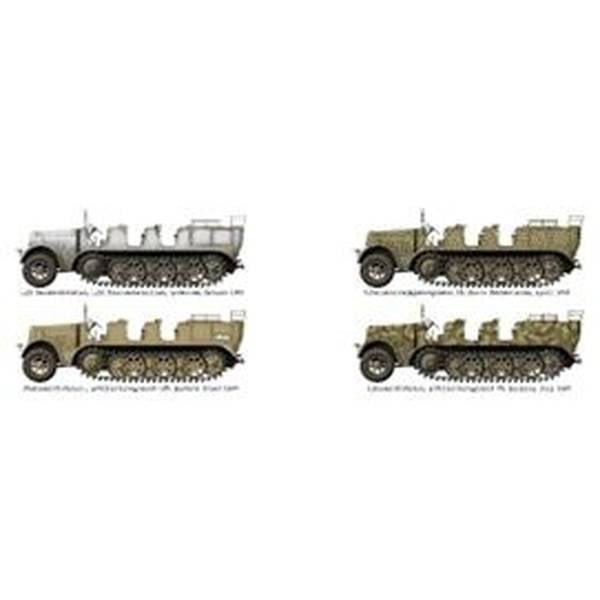 1/35 Sd.Kfz.7 8トン ハーフトラック 中型牽引車w/クルー
