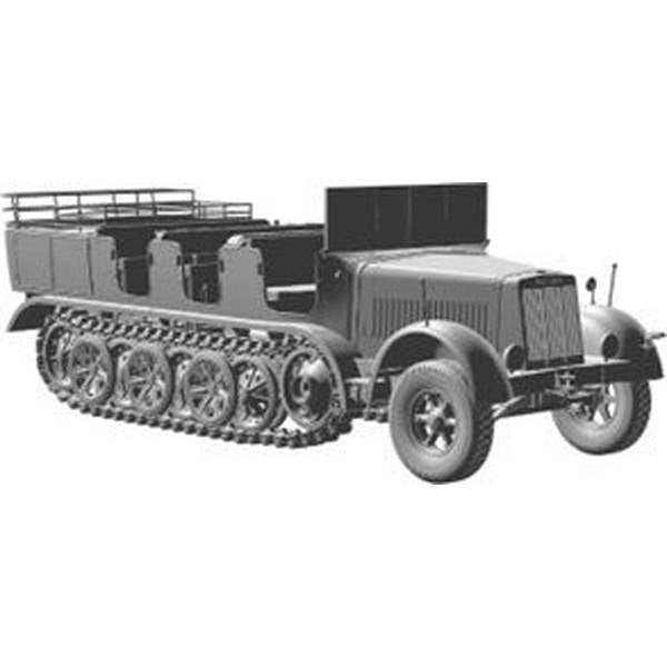 1/35 Sd.Kfz.7 8トン ハーフトラック 中型牽引車w/クルー