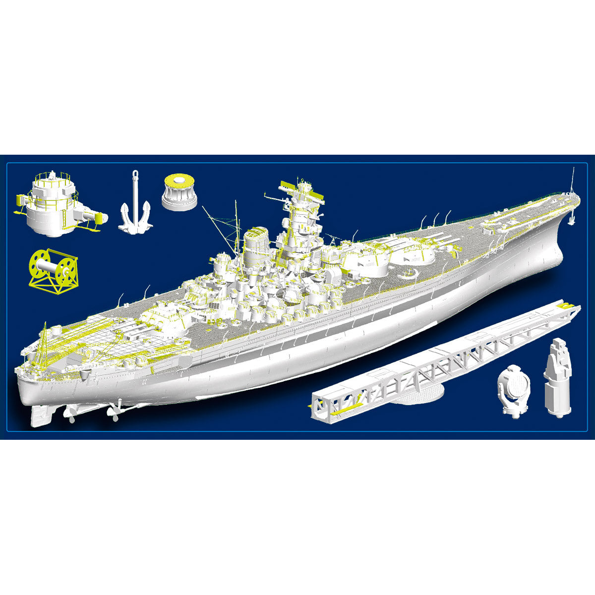 A141　1/200 日本海軍戦艦 大和 NEW A141 1/200 日本海軍戦艦 大和 | タイプ,プラモデル
