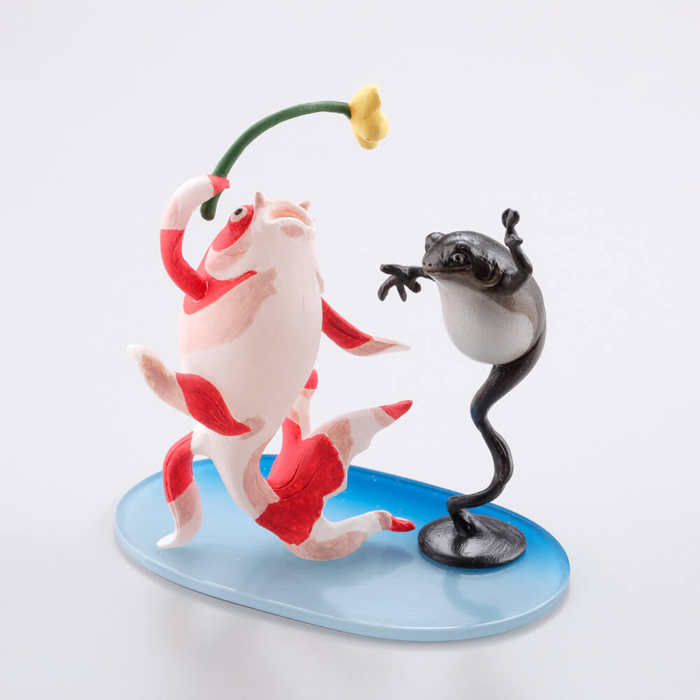 [BOX販売]miniQ 歌川国芳の金魚づくし「酒のざしき」 1box6入