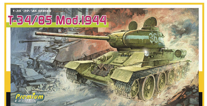 1/35 WW.II ソビエト軍 T-34/85 Mod.1944 マジックトラック付属