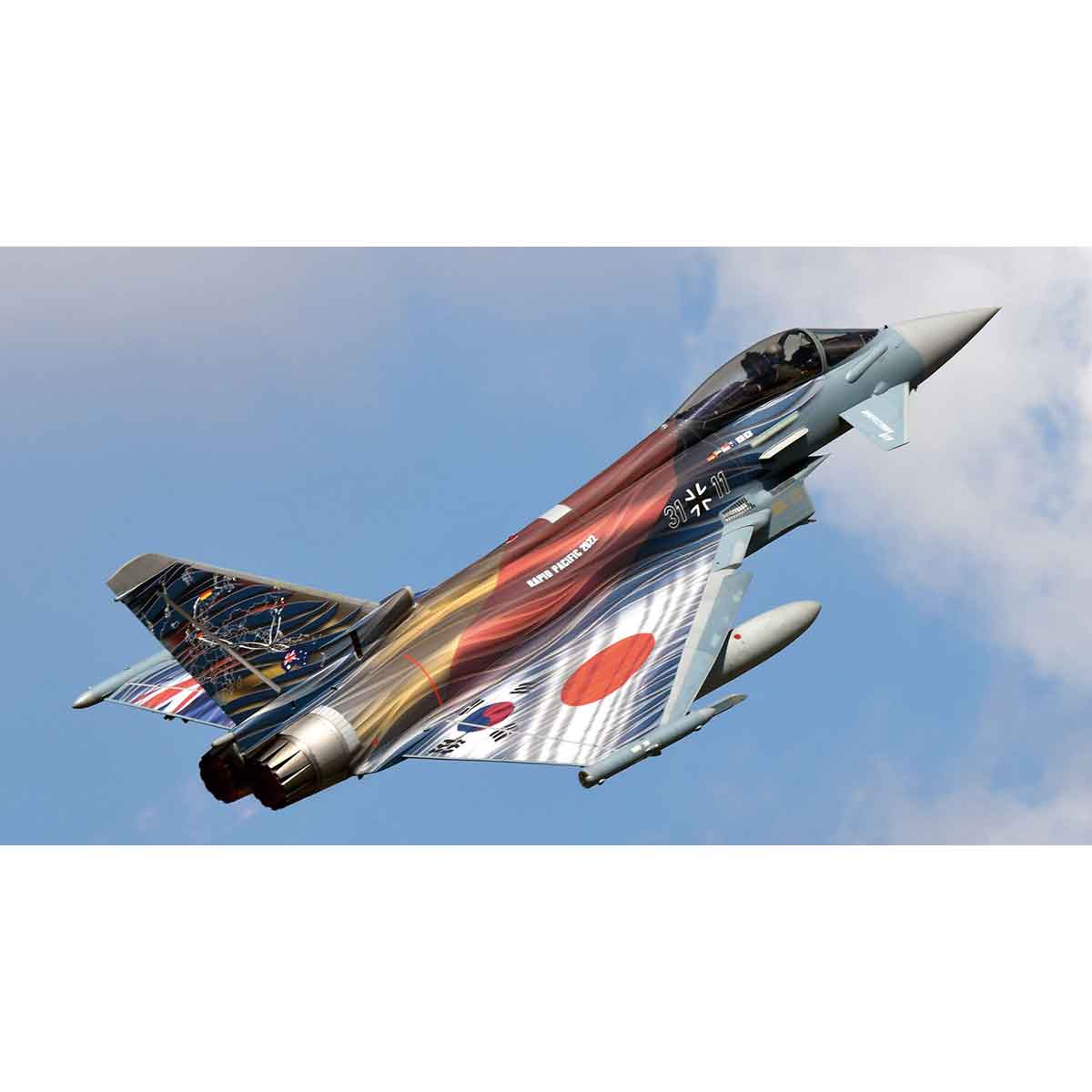 1/144スケール、ユーロファイタータイフーン航空自衛隊仕様 1/144スケール、ユーロファイタータイフーン航空自衛隊仕様